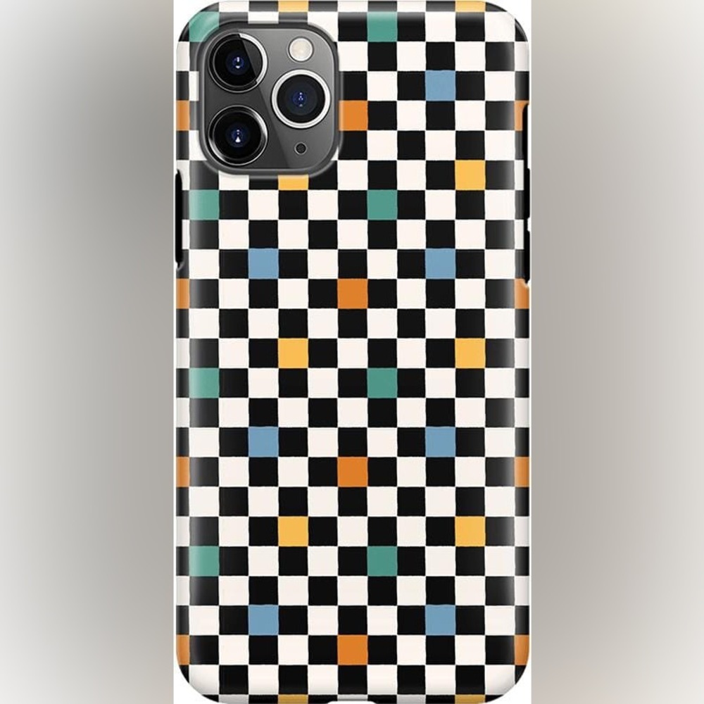 iPhone 11 Pro Max Old Skool Retro Checkerboard Case